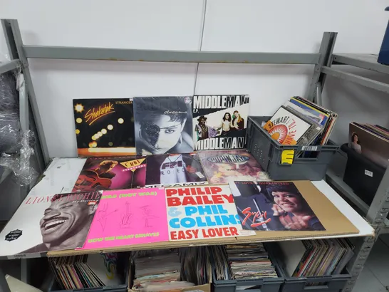 A COLLECTION OF VINYL RECORD LPs ETC