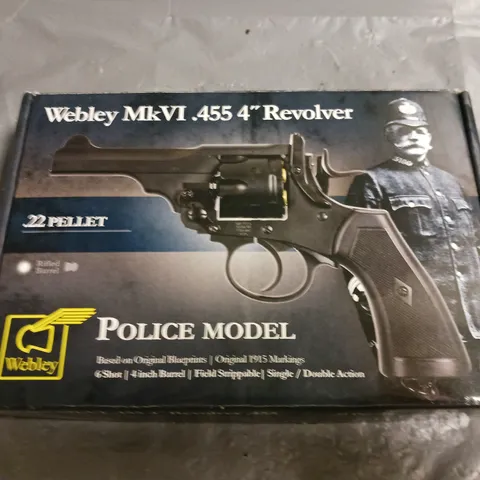 WEBLEY MK VI .455 .22 4" REVOLVER 