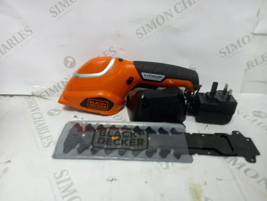 BLACK+DECKER GSL700 7V LI-ION CORDLESS SHEAR SHRUBBER KIT