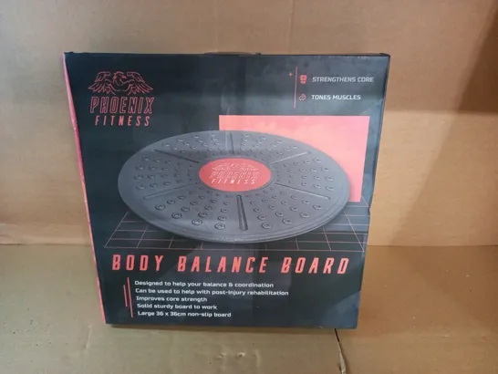 BOXED PHOENIX FITNESS BODY BALANCE BOARD