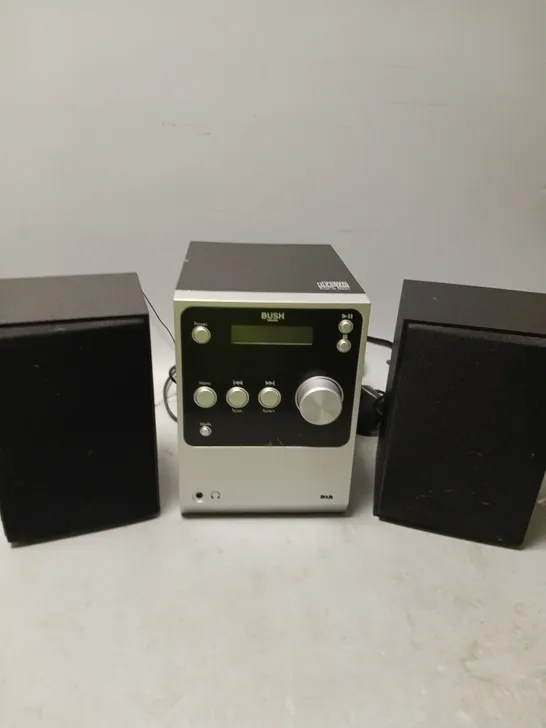 BUSH CD MICRO SYSTEM WITH BLUETOOTH AND DAB