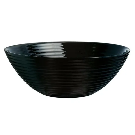 HARENA OPAL SALAD BOWL COLOUR: BLACK (X4)