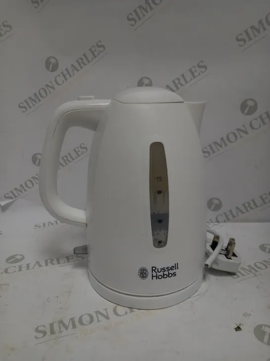 RUSSELL HOBBS TEXTURES WHITE KETTLE 