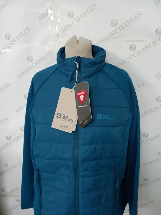 JACK WOLFSKIN BERGLAND AND HYBRID JACKET SIZE L