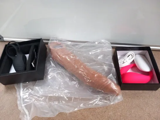 APPROXIMATELY 10 ASSORTED UNBRANDED SEX TOYS