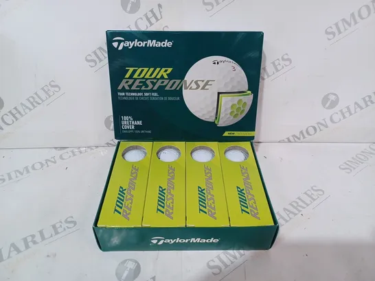 BOXED TAYLORMADE TOUR RESPONSE GOLF BALL SET