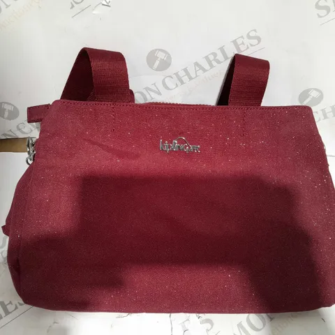 KIPLING RED SHOULDERBAG