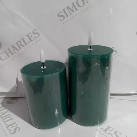 HOME REFLECTIONS SET OF 2 LED CANDLES 