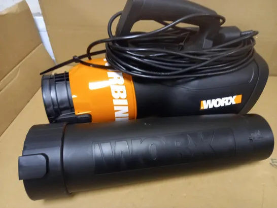 WORX WG518E AIR TURBINE CORDED LEAF BLOWER