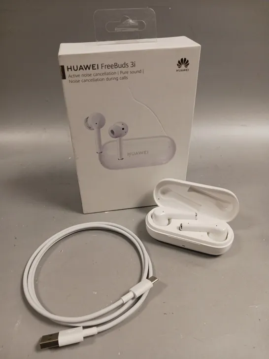 BOXED HUAWEI FREEBUDS 3I ACTIVE NOISE CANCELLING WIRELESS EARPHONES 