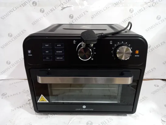 BOXED COOK'S ESSENTIAL 21-LITRE AIRFRYER OVEN IN BLACK 