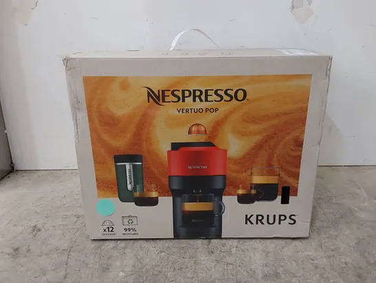 BOXED NESPRESSO VERTUO POP COFFEE MACHINE (1 BOX)