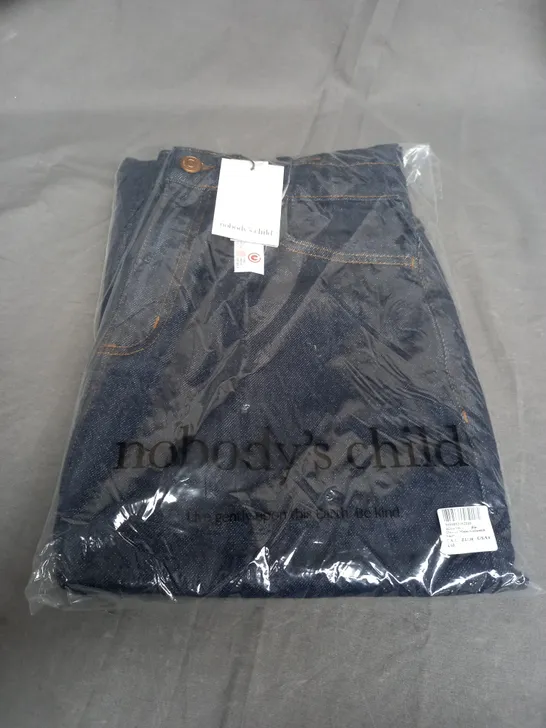 SEALED NOBODYS CHILD DENIM MAXI COLUMN SHIRT - UK 10