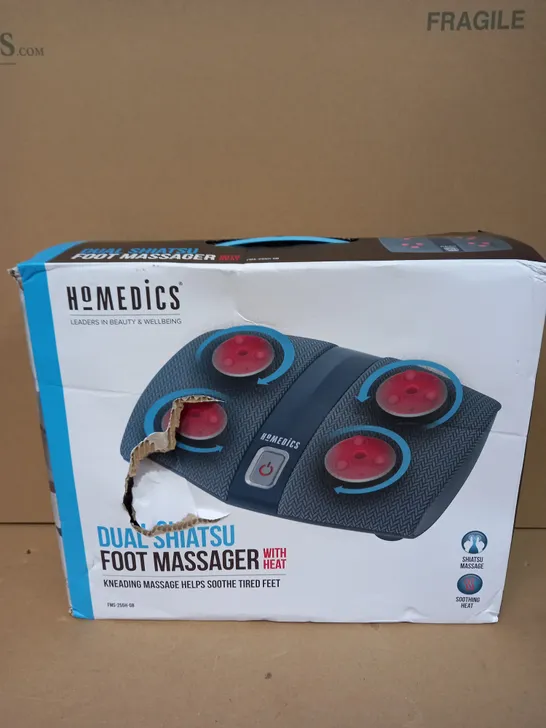 HOMEDICS DELUX FOOT MASSAGER  RRP £70