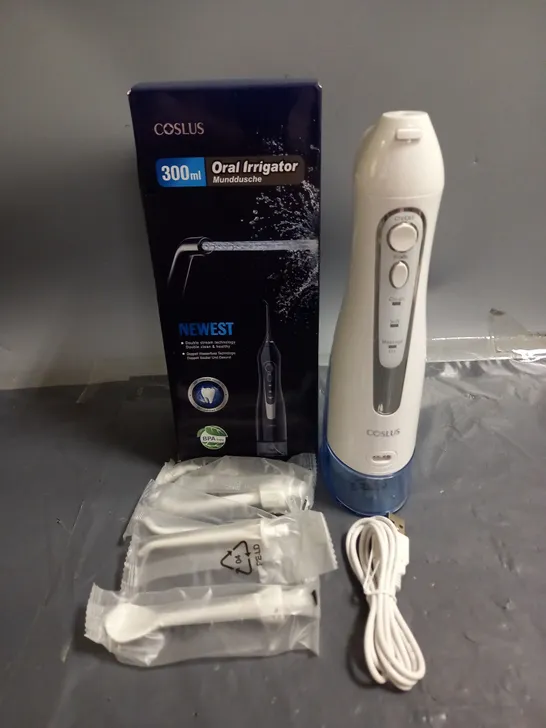 BOXED COSLUS ORAL IRRIGATOR 