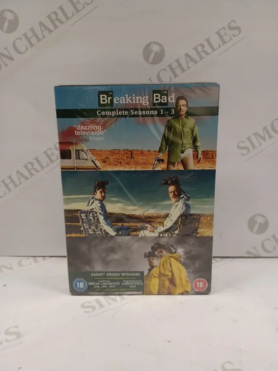 SEALED BREAKING BAD COMPLETE SEASONS 1-3 BOXSET