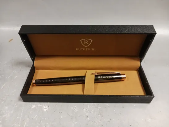 RUCKSTUHL STAINLESS STEEL LUXURY PEN IN GIFT BOX