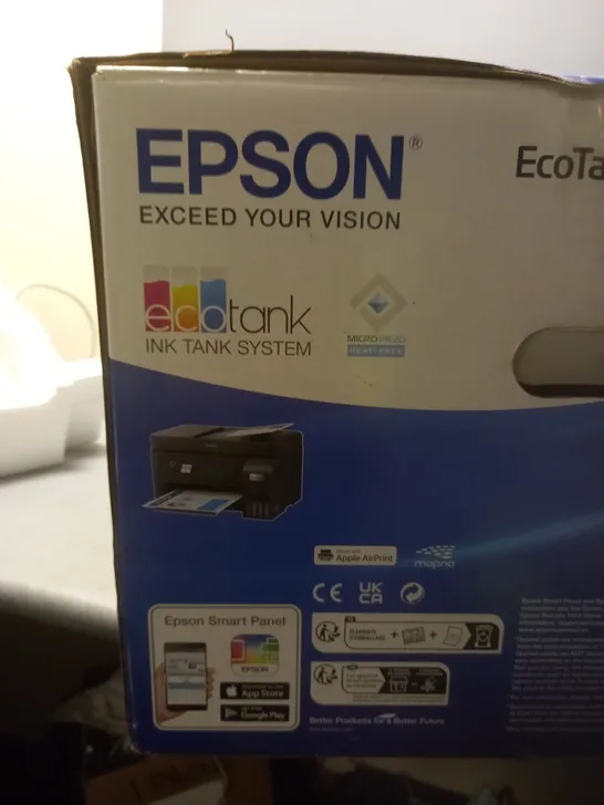 BOXED EPSON ECOTANK ET-4800 COMPACT MULTIFUNCTION PRINTER WITH ADF AND FAX