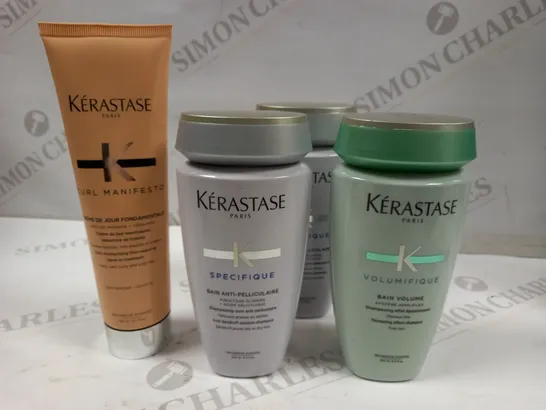 KERASTASE HAIRCARE BUNDLE 4 ITEMS 