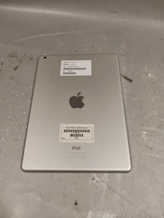 APPLE IPAD AIR GREY - MODEL A1474 