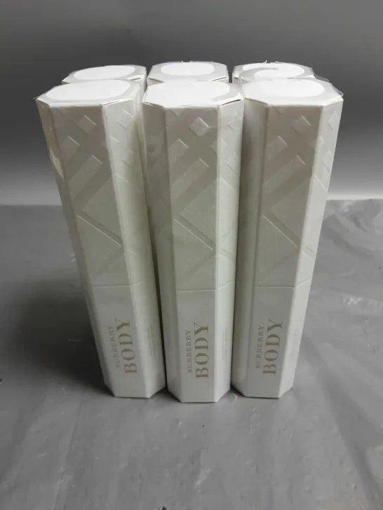 BOX OF 24 BURBERRY BODY SHOWER CREAM 100ML EACH