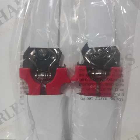 BOXED SET OF 2 KUHN RIKON 3-IN-1 SHEARS IN RED