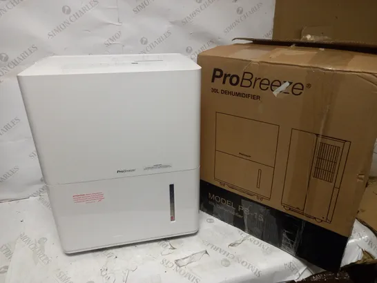 PRO BREEZE 30L/DAY SMART DEHUMIDIFIER