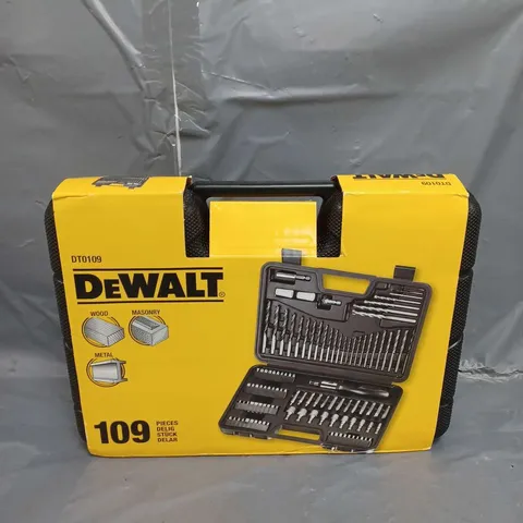 DEWALT 109 PIECE DRILL BIT SET DT0109