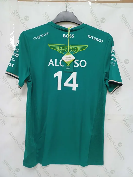 ASTON MARTIN F1 TEAM ALONSO JERSEY - M