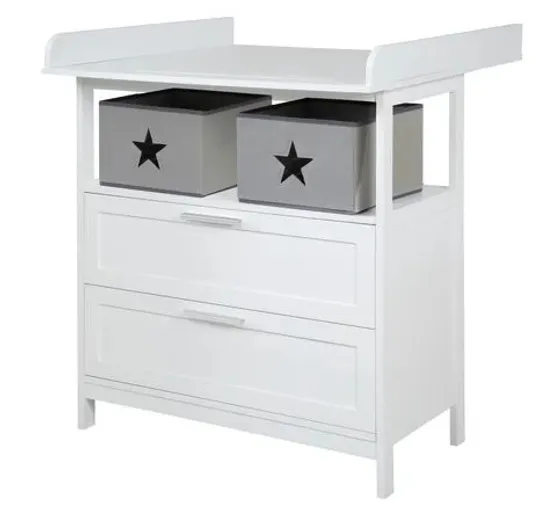 BOXED HAMBURG CHANGING TABLE DRESSER