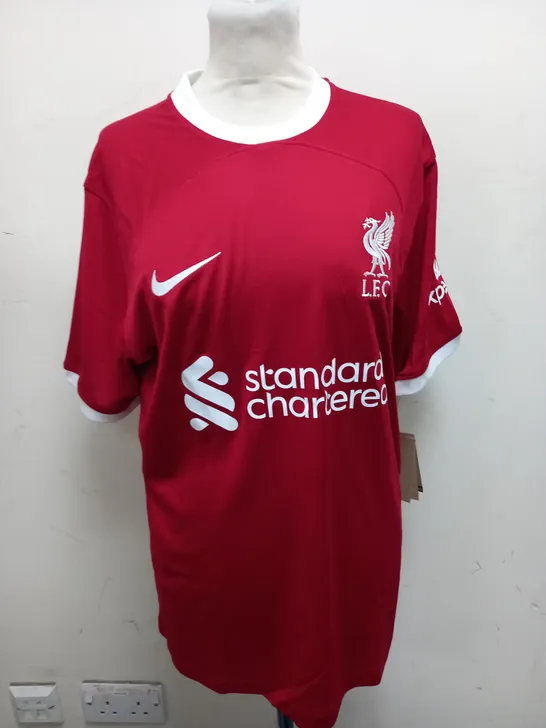 LIVERPOOL FOOTBALL CLUB HOME - "UNCLE MO" NUMBER 11 - SIZE MEDIUM