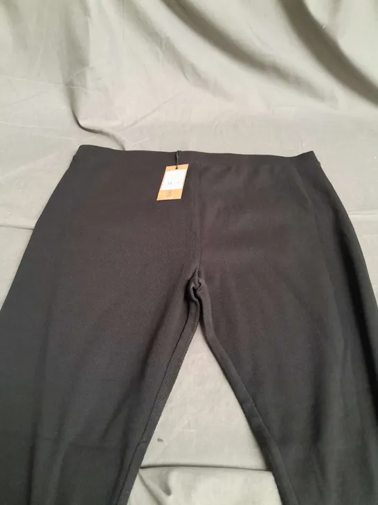 HUSH RIBBED JERSEY LEGGINGS - SIZE 18