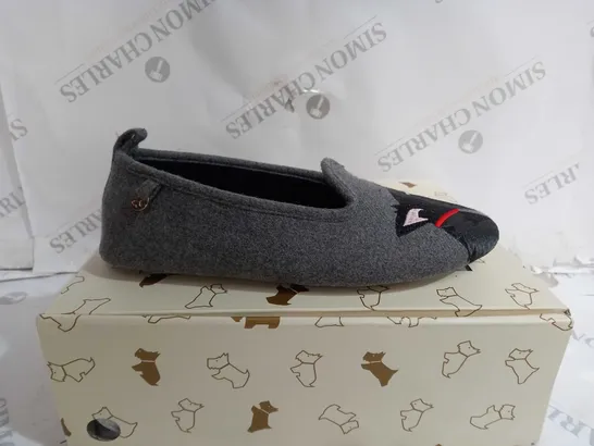 RADLEY HOUSE SHOE/SLIPPER GREY - SIZE UK 6