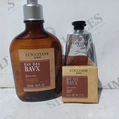 BOXED L'OCCITANE HOMME BODY CARE SET