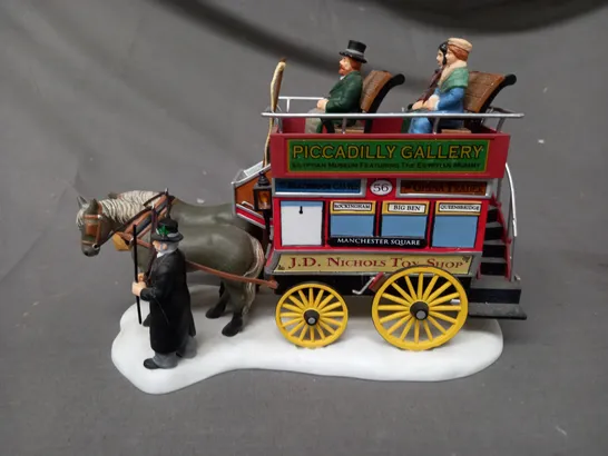 BOXED DEPARTMENT DICKENS VILLAGE SERIES OMNIBUS MODEL