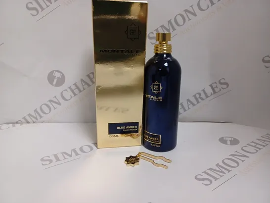 BOXED MONTALE PARIS BLUE AMBER EAU DE PARFUM SPRAY - 100ML 