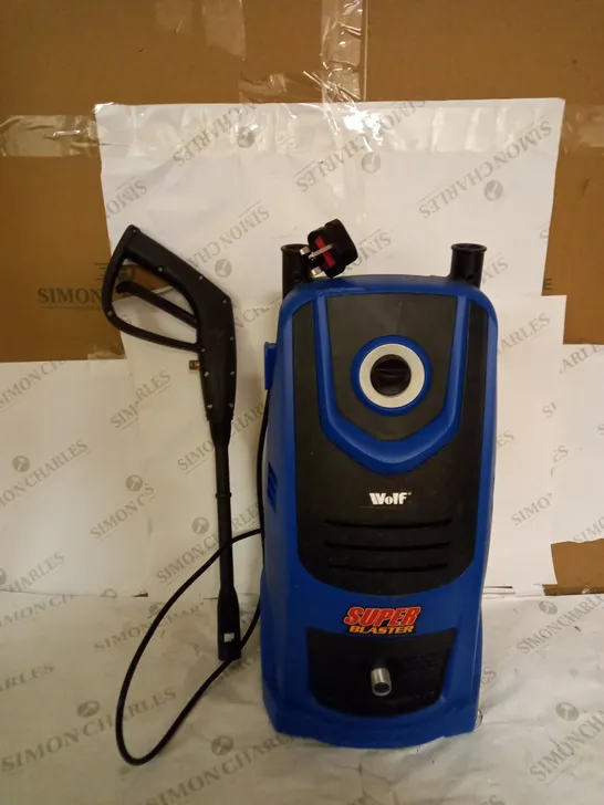 WOLF SUPER BLASTER PRESSURE WASHER BLUE