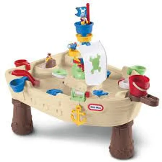 BOXED LITTLE TIKES ANCHORS AWAY PIRATE SHIP WATER TABLE  RRP £110