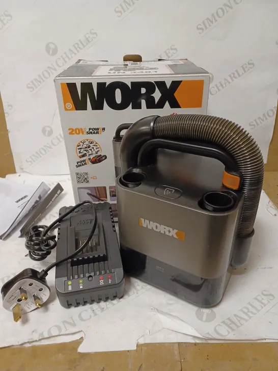 WORX POWER SHARE 20V VACUUM CLEANER 