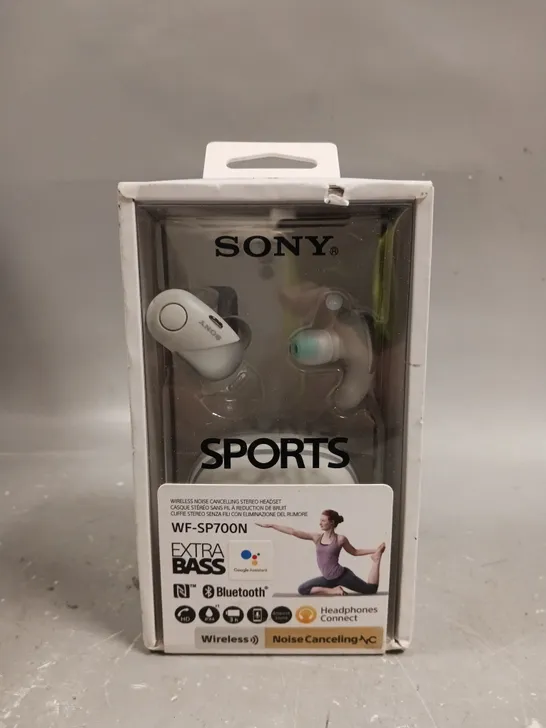 BOXED SONY WF-SP700N SPORTS WIRELESS EARPHONES 