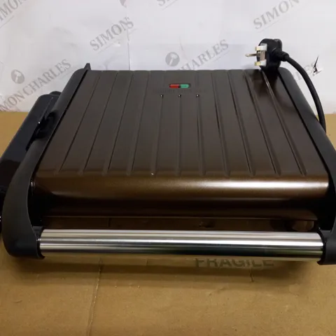 GEORGE FOREMAN LARGE STEEL GRILL