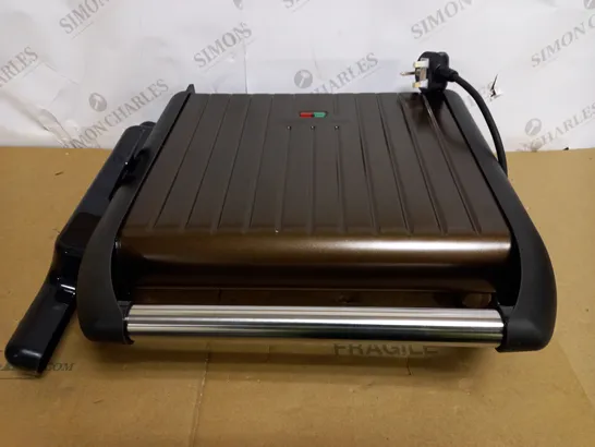 GEORGE FOREMAN LARGE STEEL GRILL