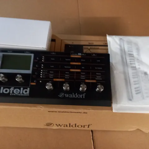 BOXED WALDORF BLOFELD SYNTHESIZER