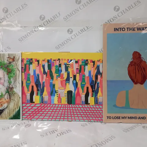 BOX OF APPROXIMATELY 10 ASSORTED ART PRINTS OF VARIOUS SUBJECTS AND STYLES