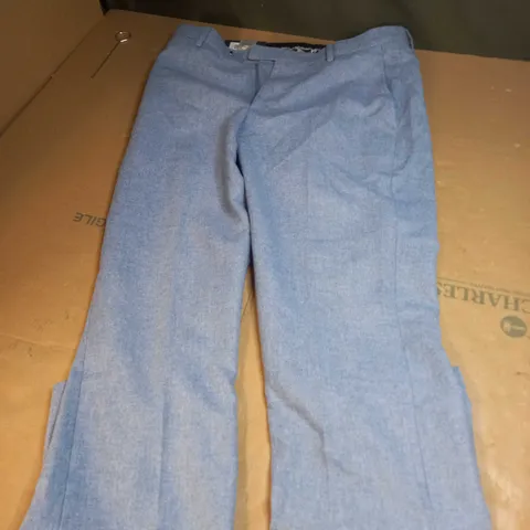 MOSS TAILORD FIT BLUE SUIT TROUSERS SIZE 32R