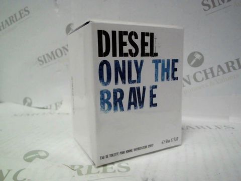 BRAND NEW AND SEALED DIESEL ONLY THE BRAVE EDT 50ML