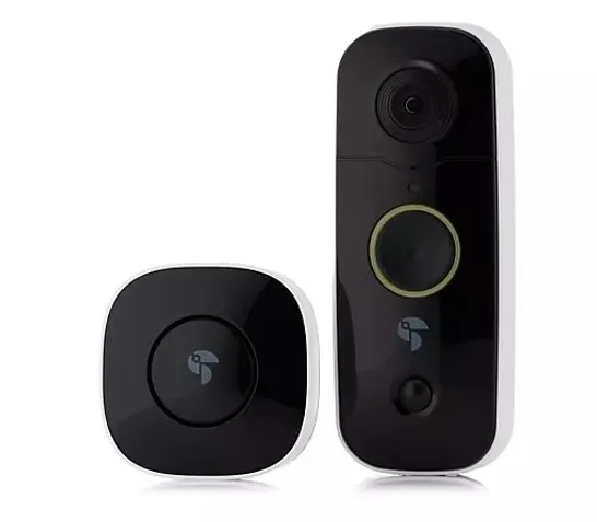 TOUCAN FULL HD 1080P WIRELESS VIDEO DOORBELL W/ CHIME & TALK BACK