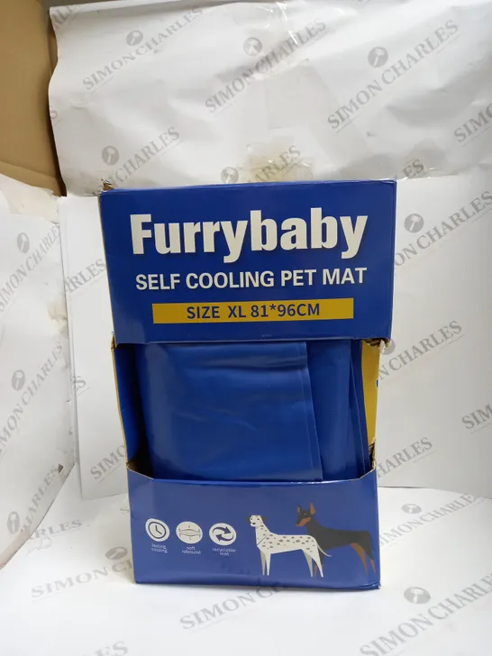 BOXED FURRY BABY SELF COOLING PET MAT 