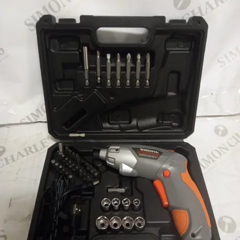 TERRATEK CORDLESS SCREWDRIVER 3.6V