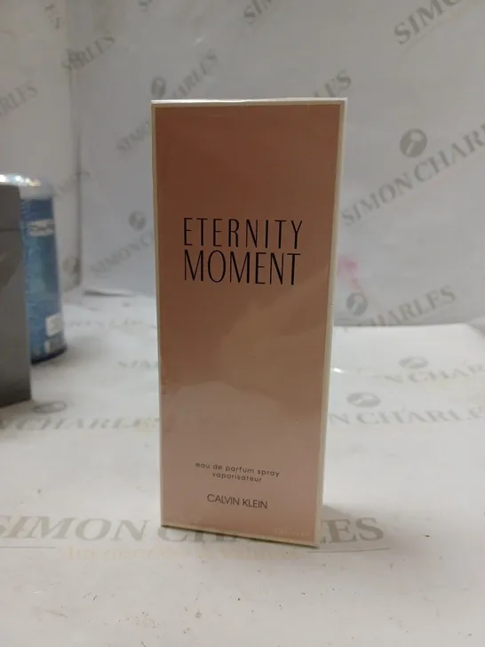 BOXED AND SEALED ETERNITY MOMENT EAU DE PARFUM CALVIN KLEIN 100ML